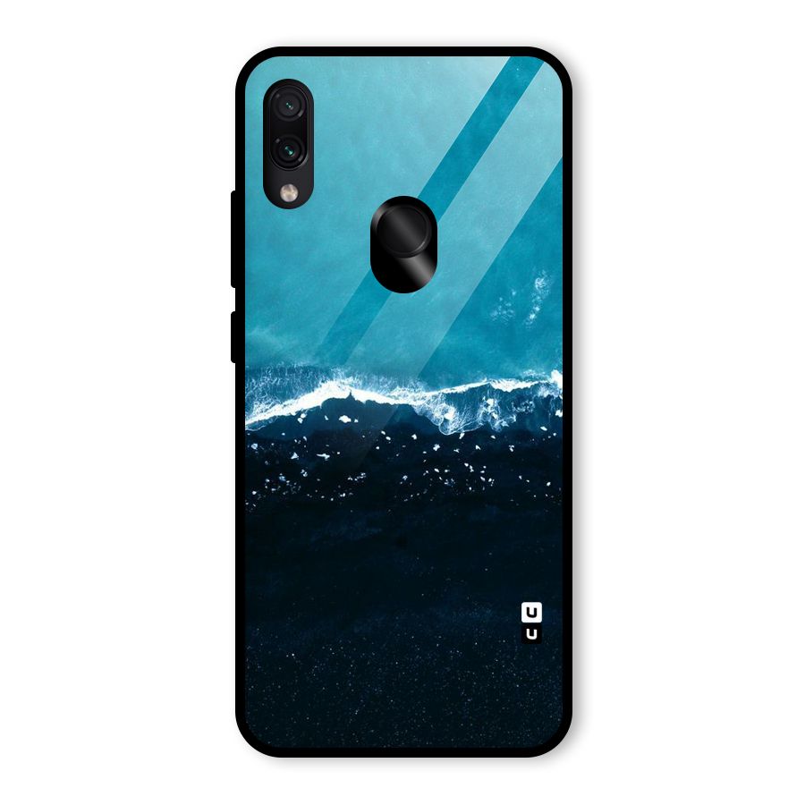 Ocean Blues Glass Back Case for Redmi Note 7 Pro