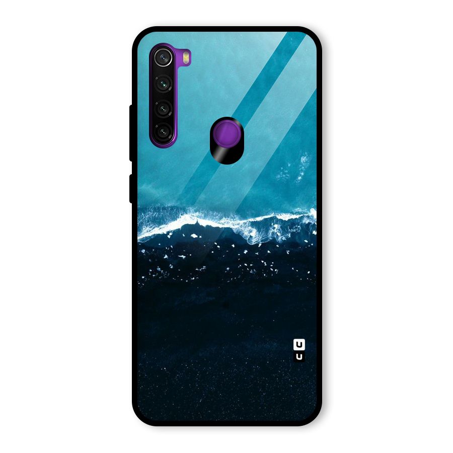 Ocean Blues Glass Back Case for Redmi Note 8