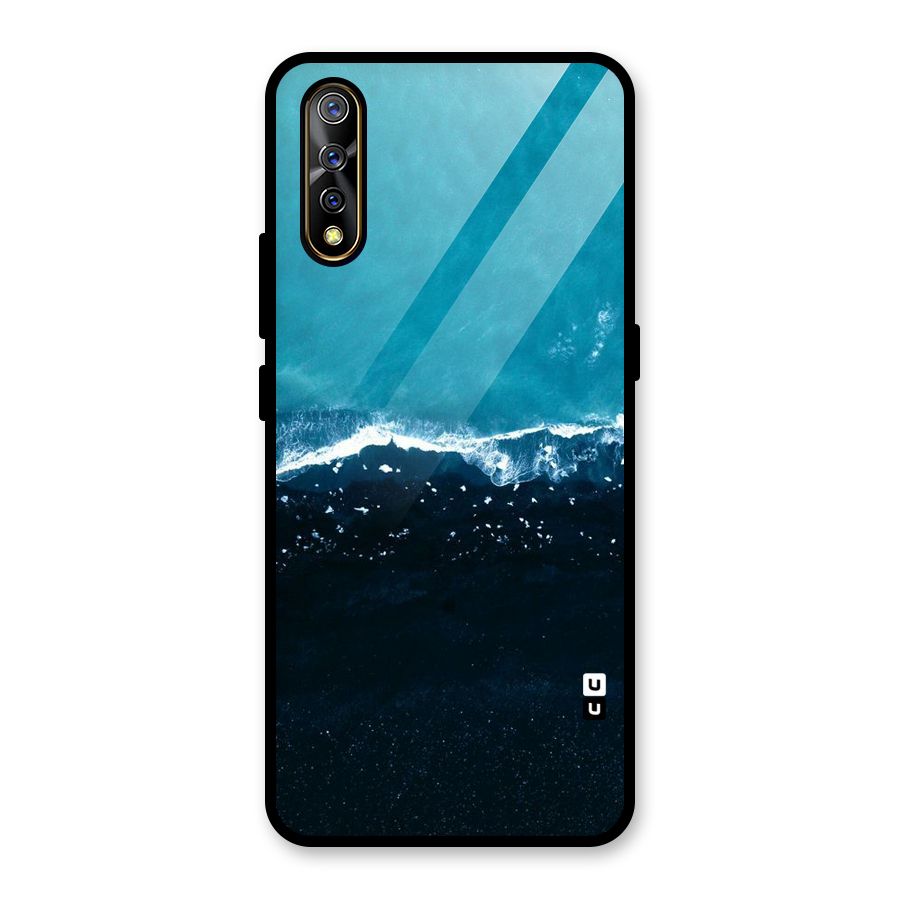 Ocean Blues Glass Back Case for Vivo S1