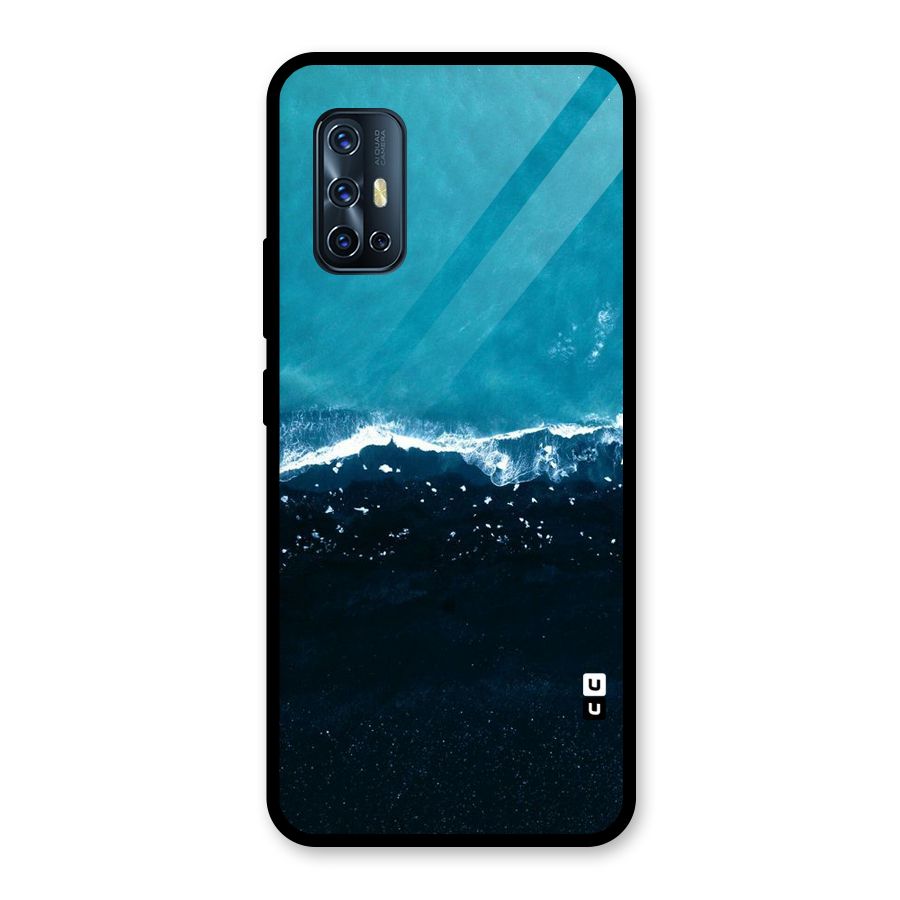 Ocean Blues Glass Back Case for Vivo V17
