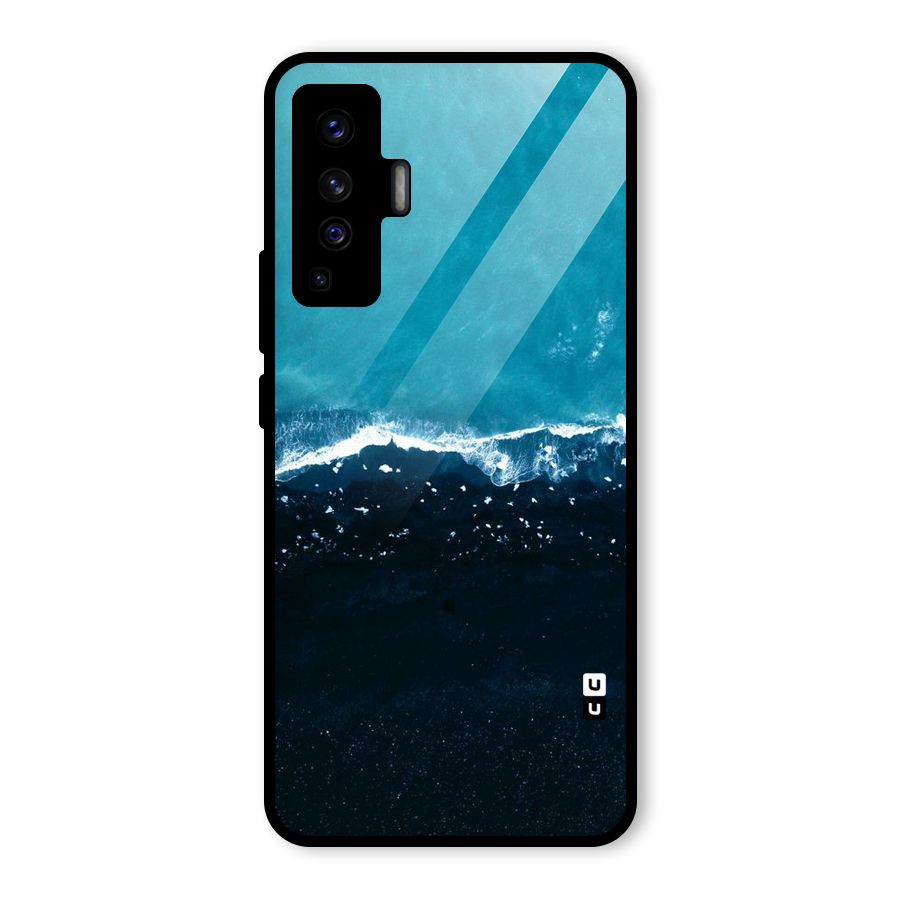 Ocean Blues Glass Back Case for Vivo X50
