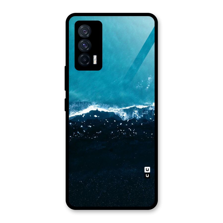 Ocean Blues Glass Back Case for Vivo iQOO 7 5G