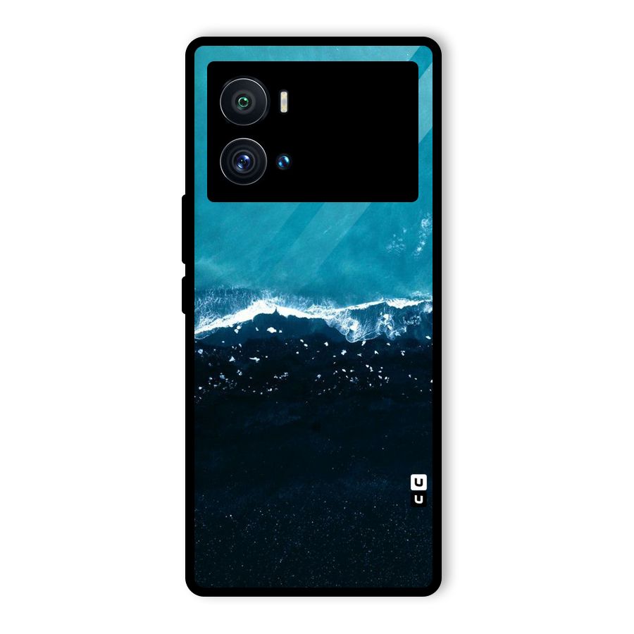 Ocean Blues Glass Back Case for Vivo iQOO 9 Pro