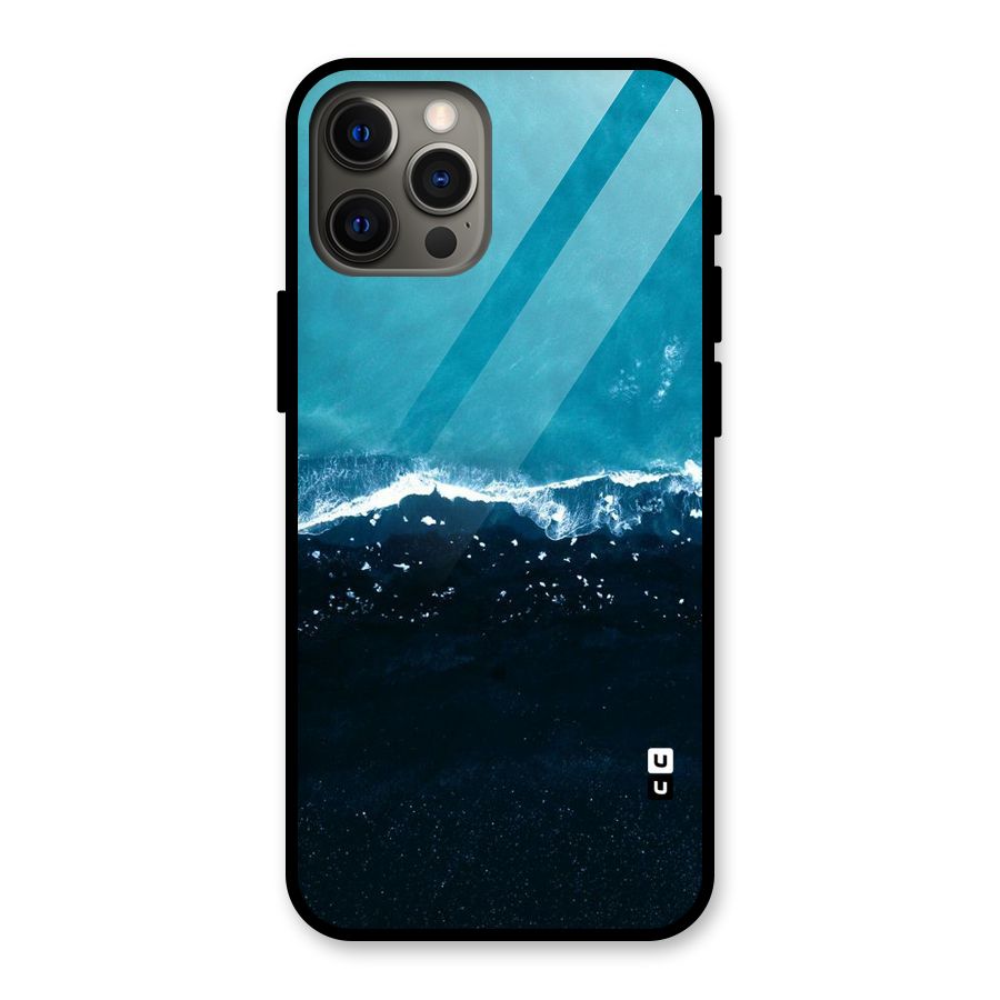 Ocean Blues Glass Back Case for iPhone 12 Pro Max