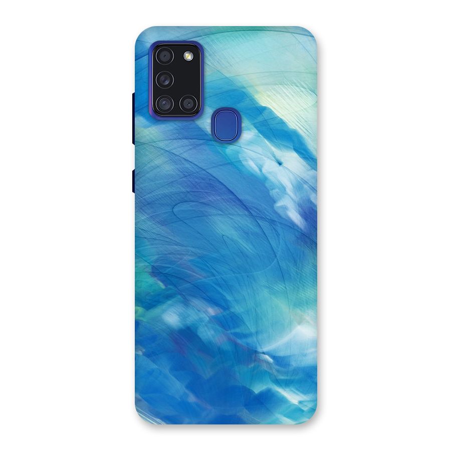 Ocean Mist Back Case for Galaxy A21s