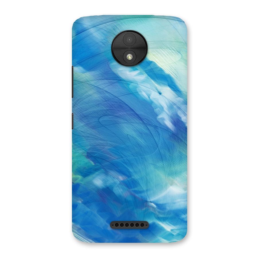 Ocean Mist Back Case for Moto C