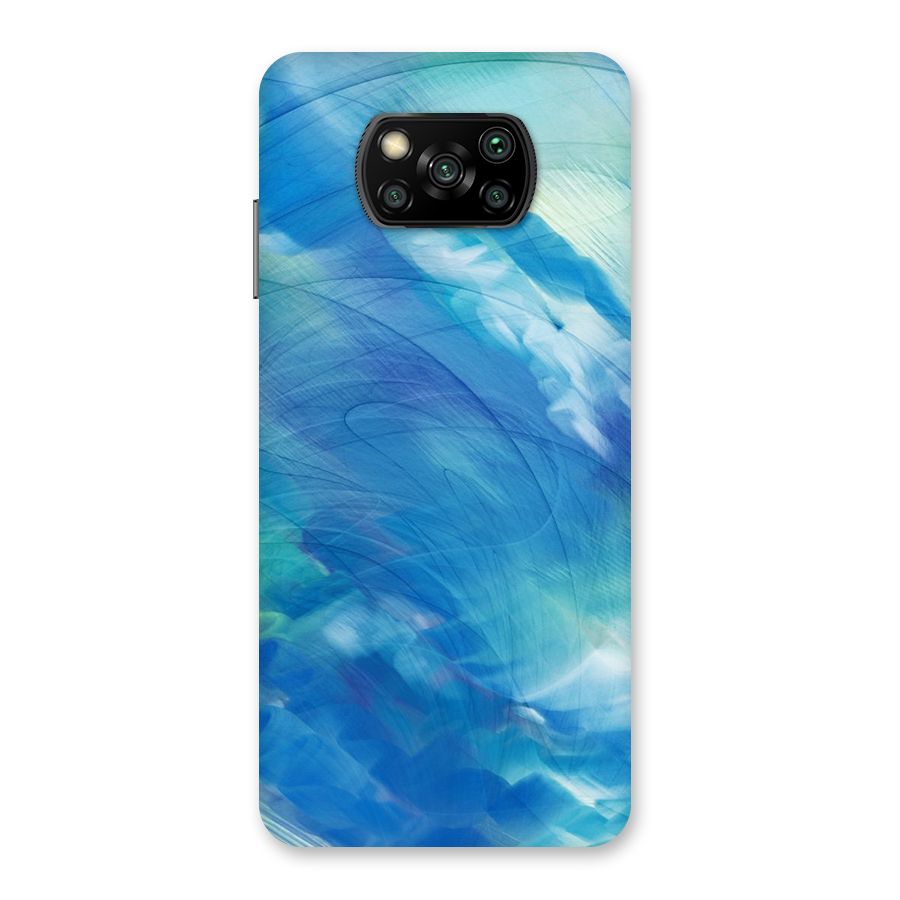 Ocean Mist Back Case for Poco X3