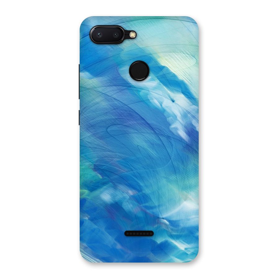 Ocean Mist Back Case for Redmi 6