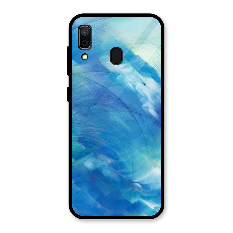 Ocean Mist Glass Back Case for Galaxy A30