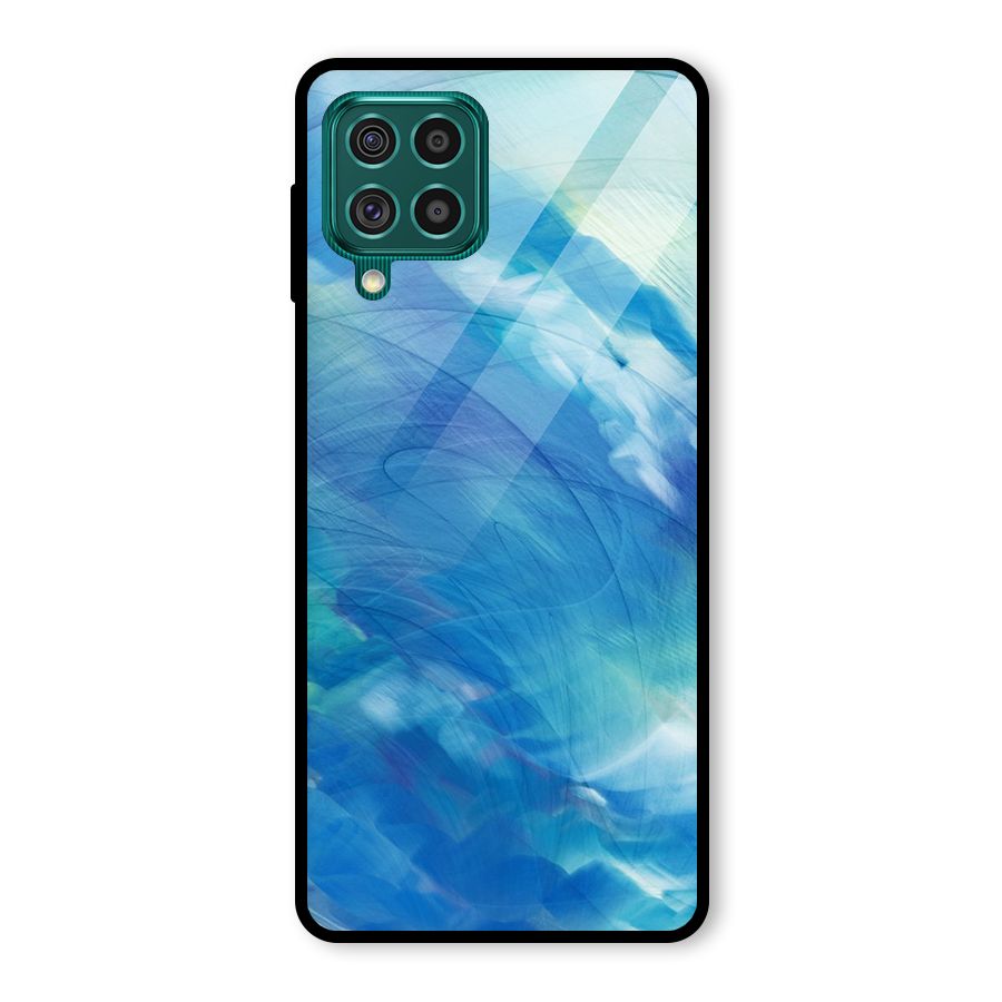 Ocean Mist Glass Back Case for Galaxy F62