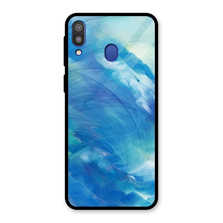 Ocean Mist Glass Back Case for Galaxy M20