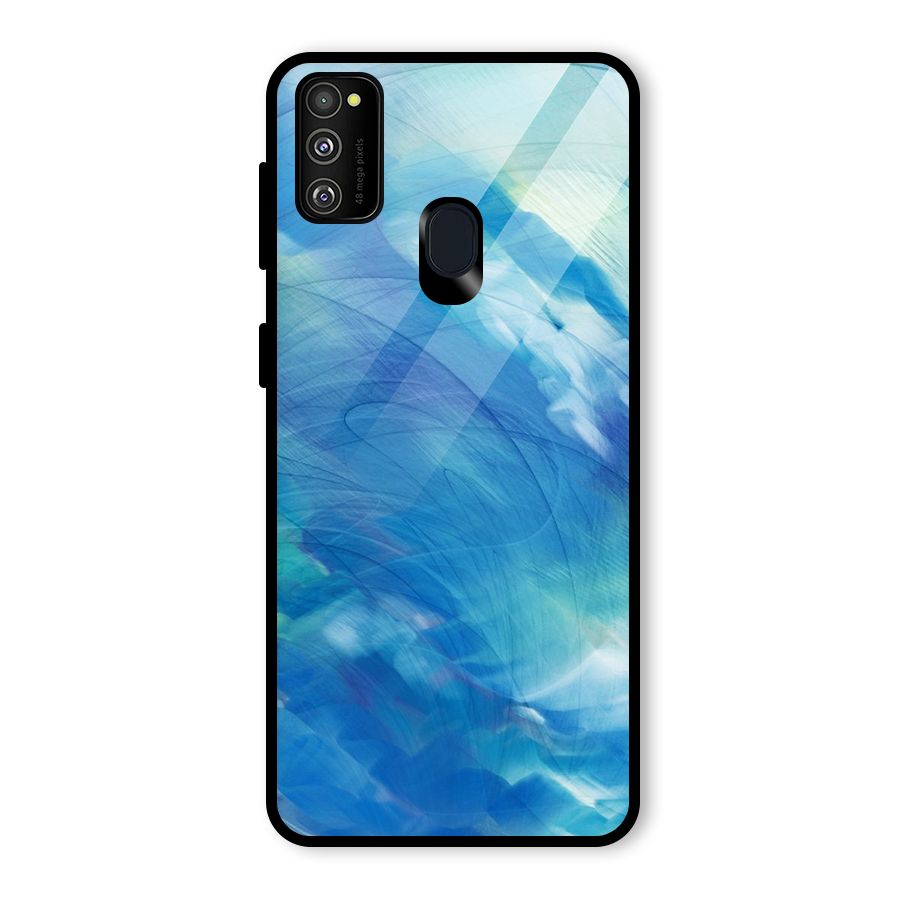 Ocean Mist Glass Back Case for Galaxy M30s