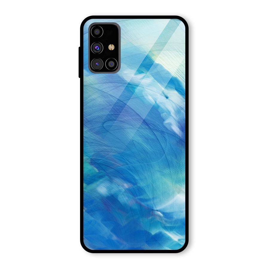 Ocean Mist Glass Back Case for Galaxy M31s