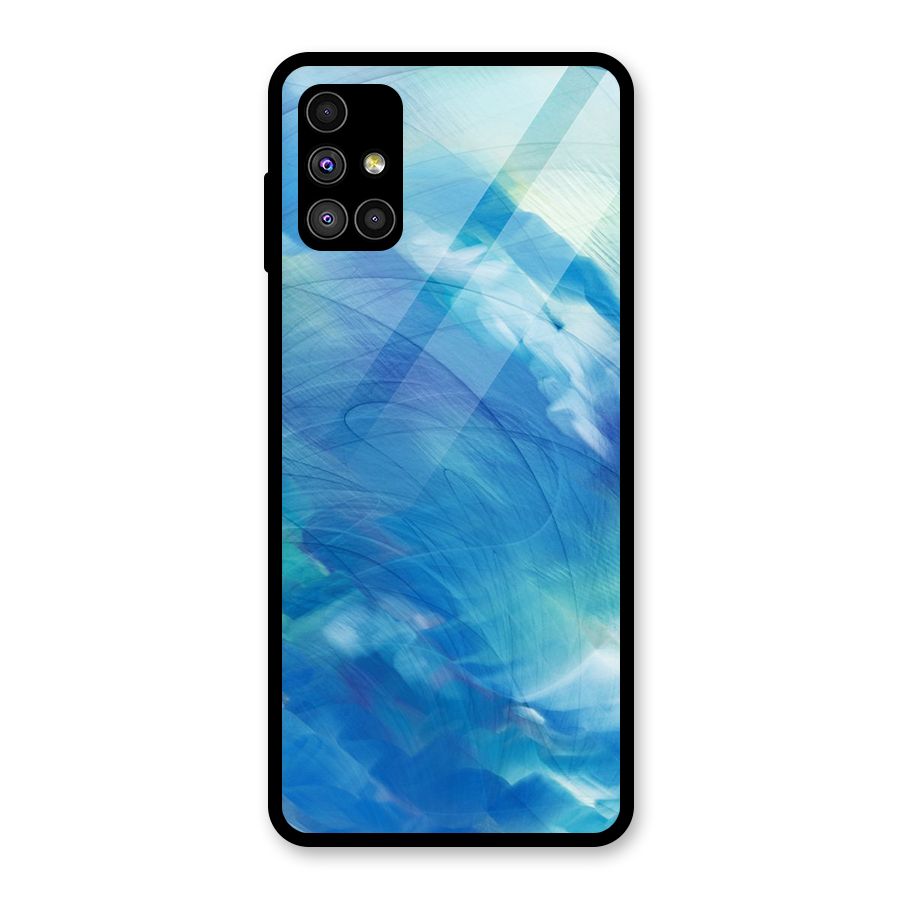 Ocean Mist Glass Back Case for Galaxy M51