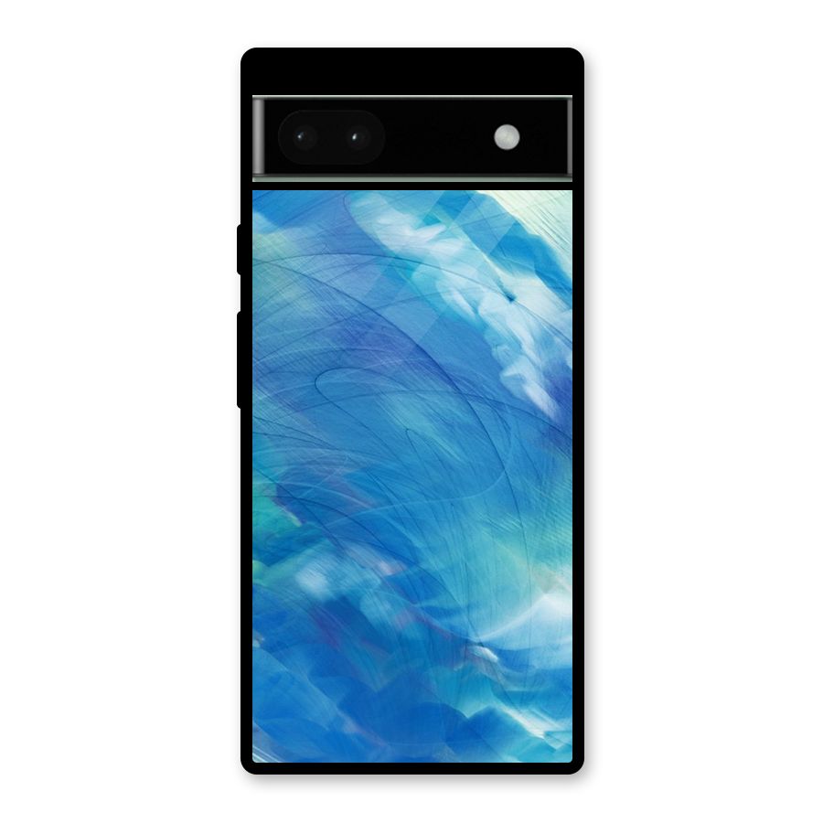 Ocean Mist Glass Back Case for Google Pixel 6a