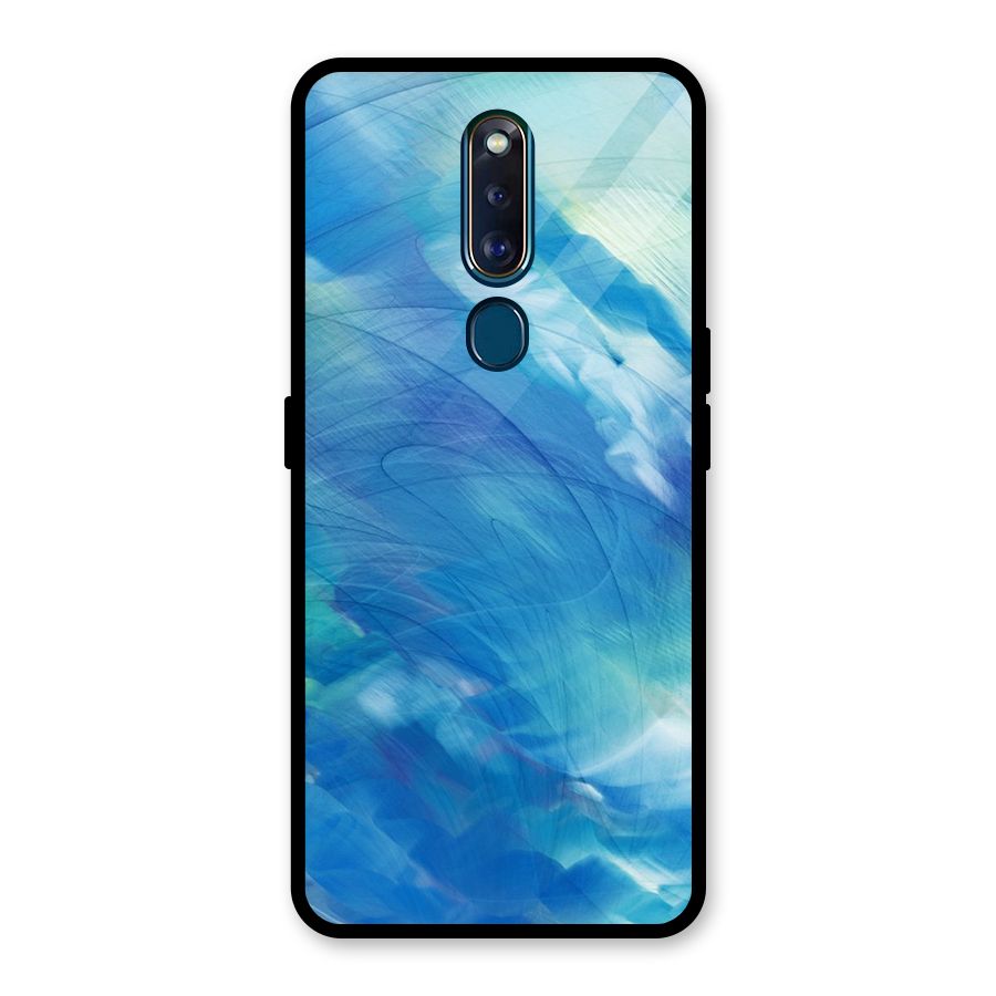 Ocean Mist Glass Back Case for Oppo F11 Pro