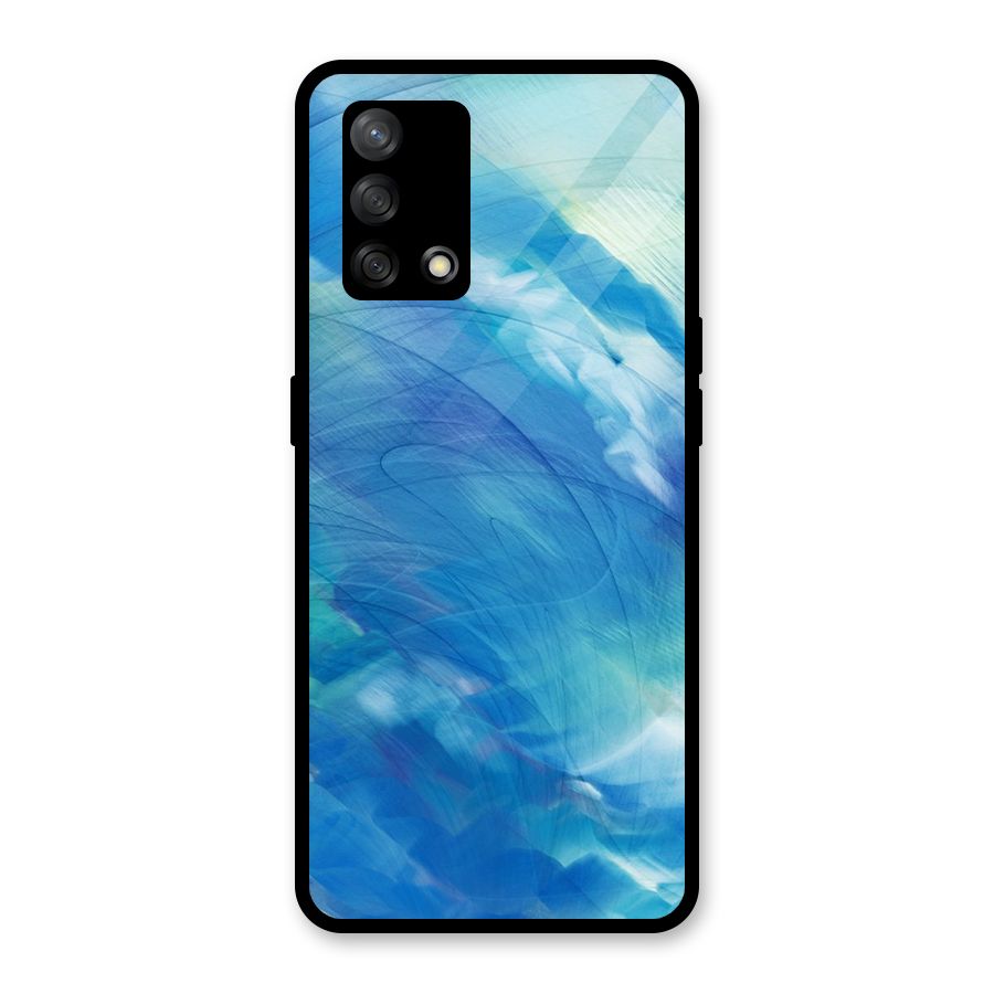Ocean Mist Glass Back Case for Oppo F19