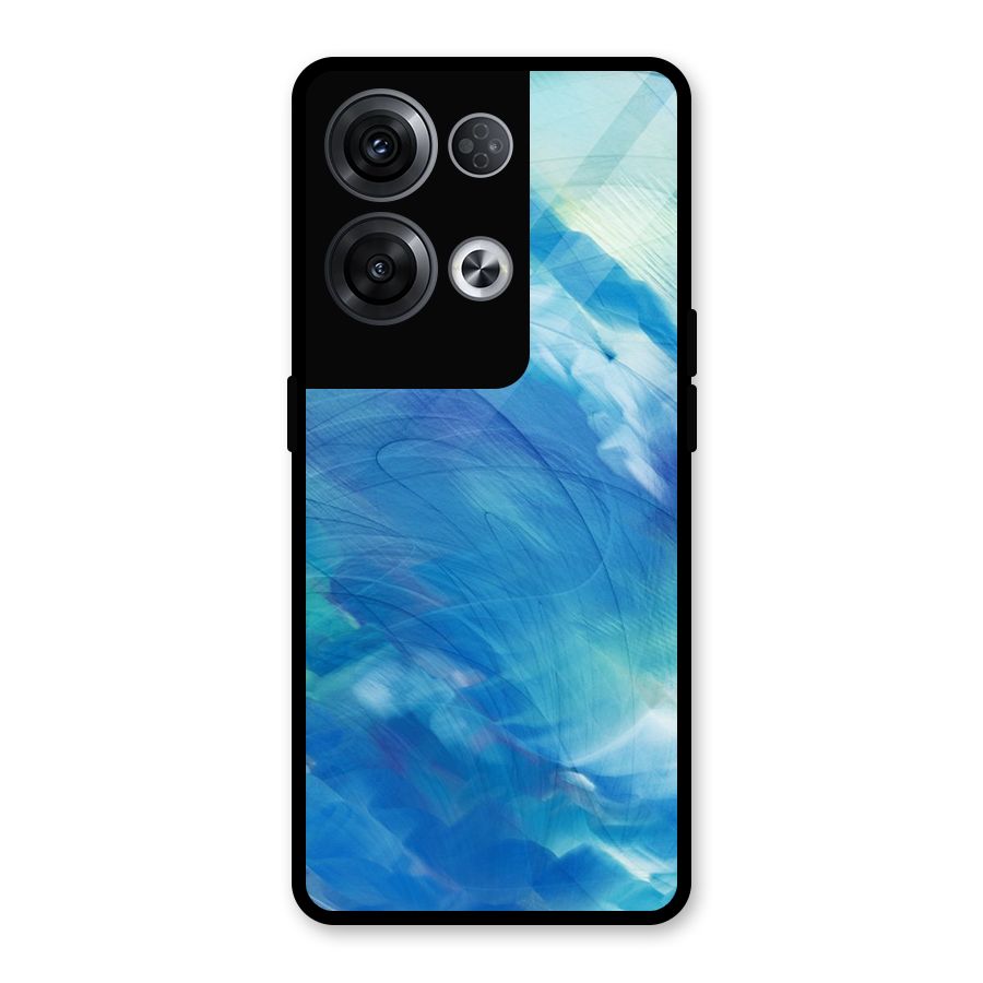 Ocean Mist Glass Back Case for Oppo Reno8 Pro 5G