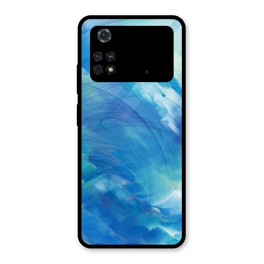 Ocean Mist Glass Back Case for Poco M4 Pro 4G