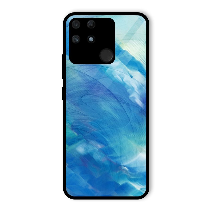 Ocean Mist Glass Back Case for Realme Narzo 50A