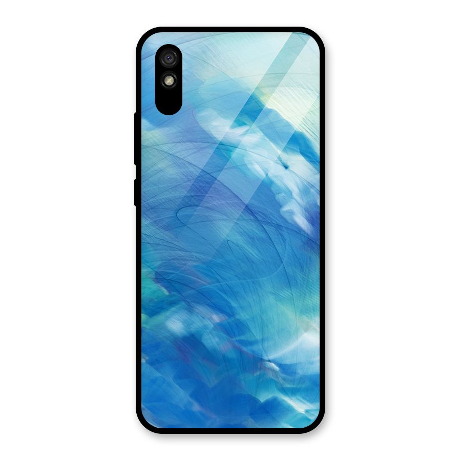 Ocean Mist Glass Back Case for Redmi 9i