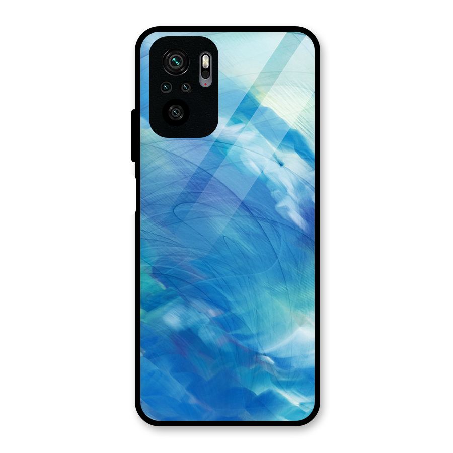 Ocean Mist Glass Back Case for Redmi Note 10S