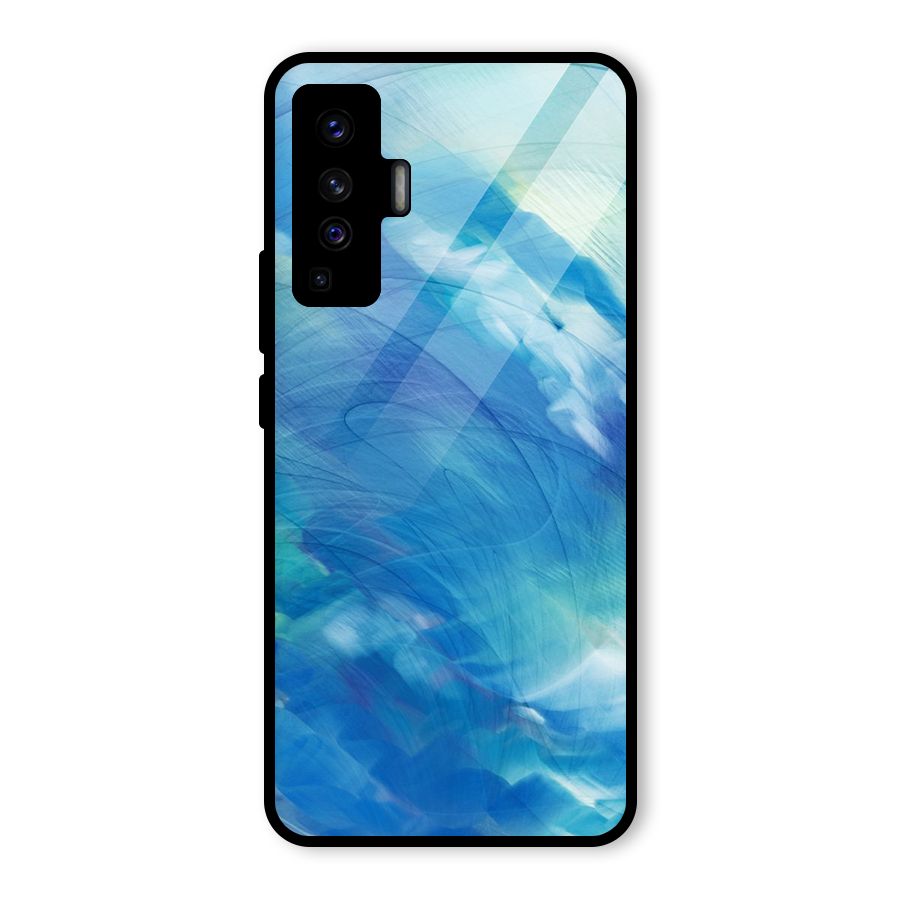 Ocean Mist Glass Back Case for Vivo X50