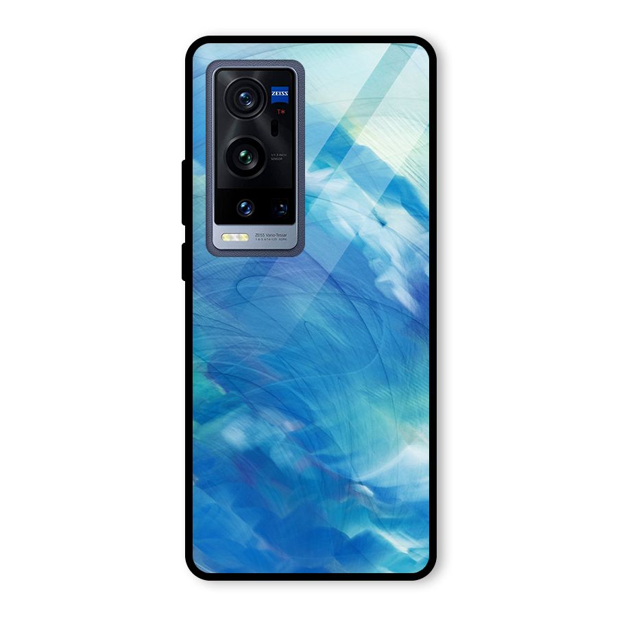 Ocean Mist Glass Back Case for Vivo X60 Pro Plus