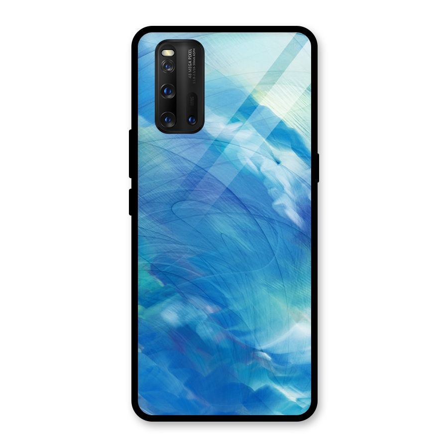Ocean Mist Glass Back Case for Vivo iQOO 3