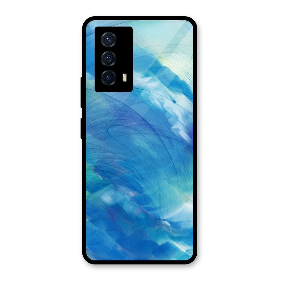 Ocean Mist Glass Back Case for Vivo iQOO Z5
