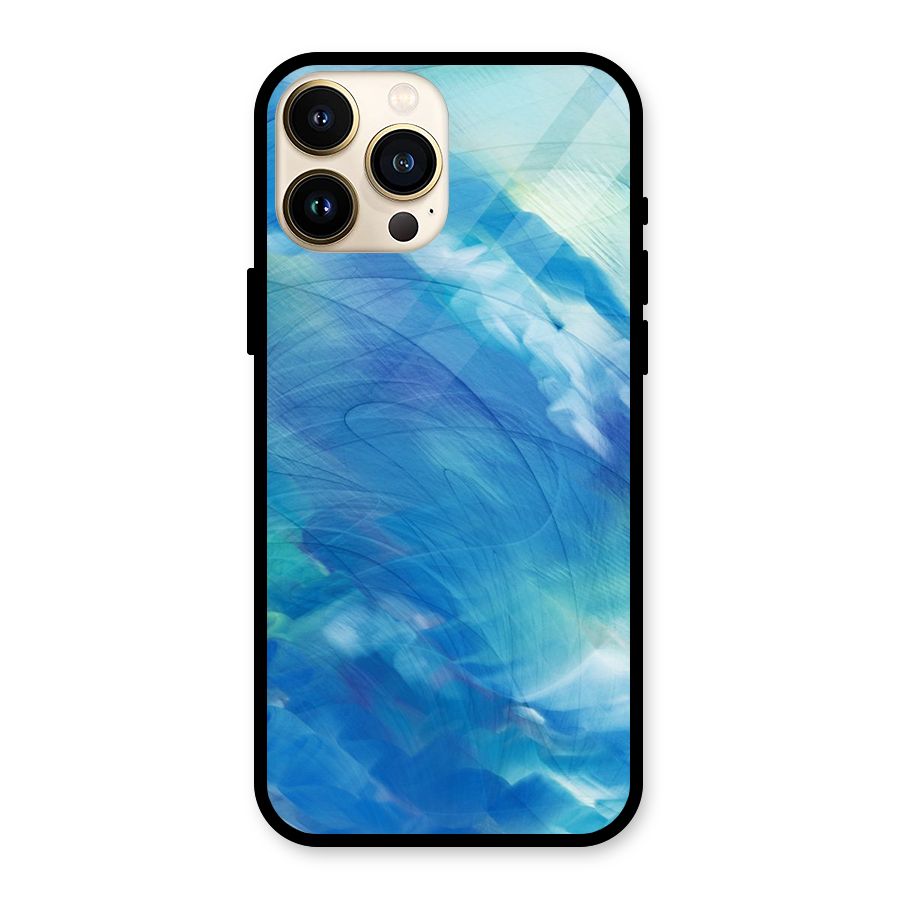 Ocean Mist Glass Back Case for iPhone 13 Pro Max