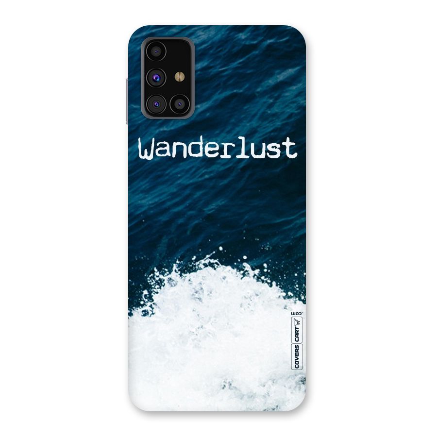 Ocean Wanderlust Back Case for Galaxy M31s