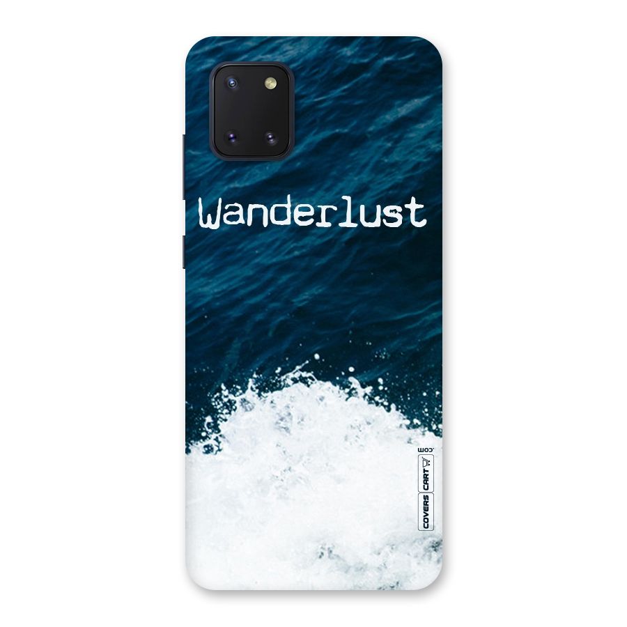 Ocean Wanderlust Back Case for Galaxy Note 10 Lite