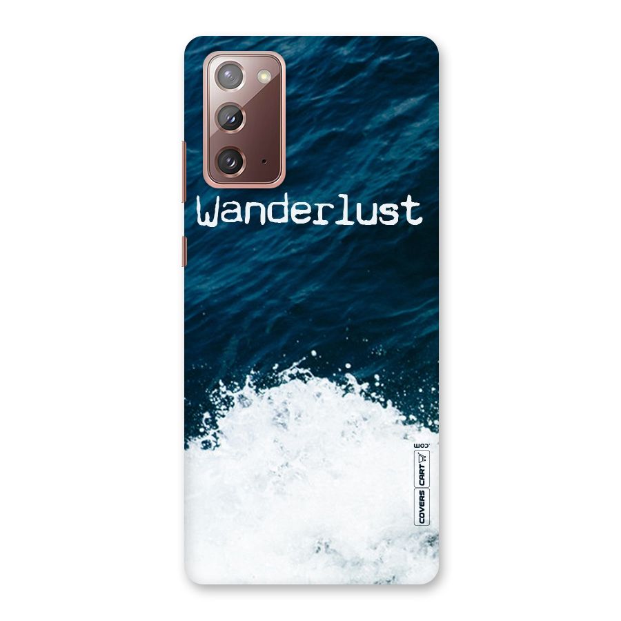 Ocean Wanderlust Back Case for Galaxy Note 20