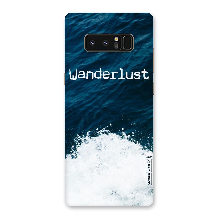 Ocean Wanderlust Back Case for Galaxy Note 8