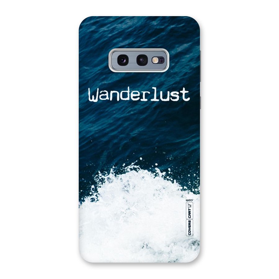 Ocean Wanderlust Back Case for Galaxy S10e