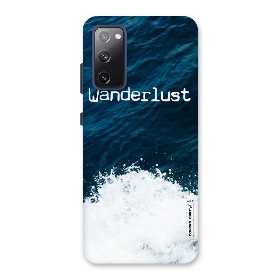 Ocean Wanderlust Back Case for Galaxy S20 FE
