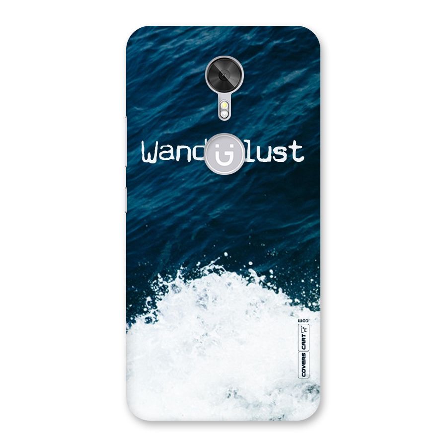 Ocean Wanderlust Back Case for Gionee A1