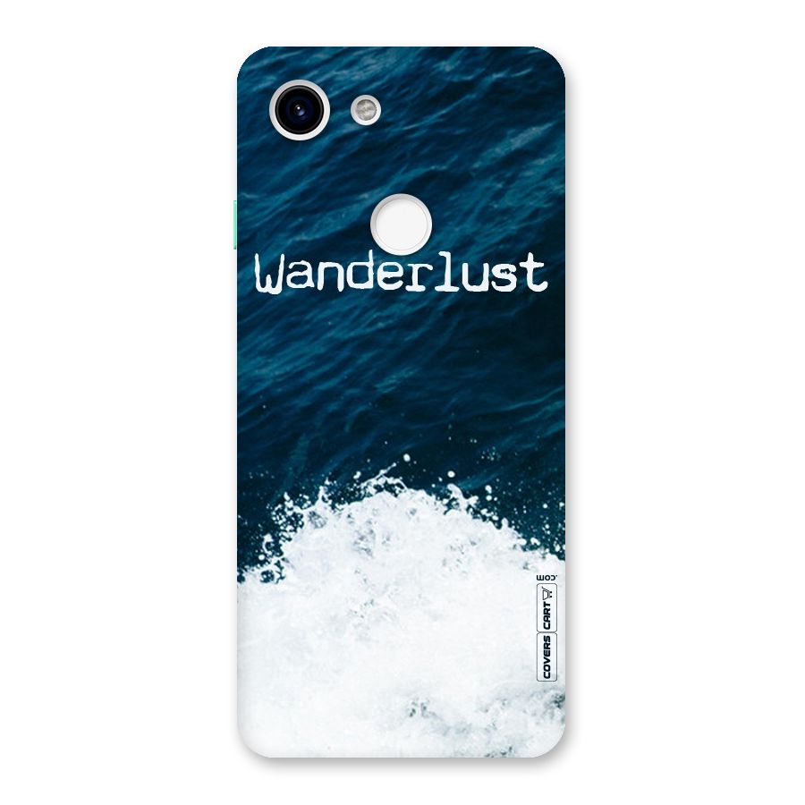 Ocean Wanderlust Back Case for Google Pixel 3