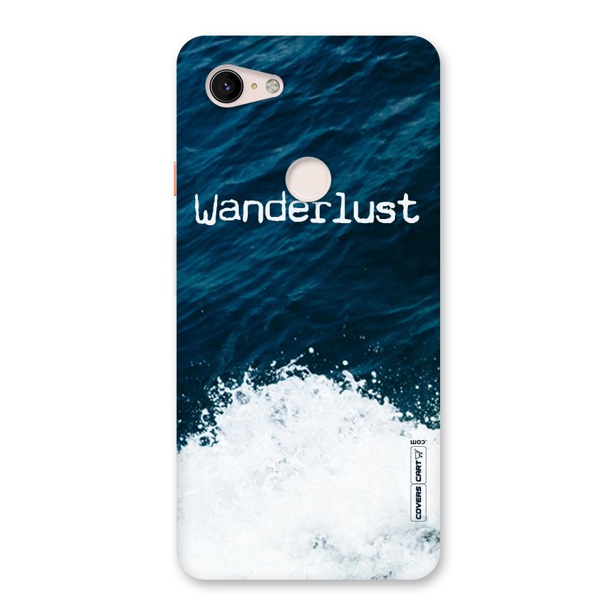 Ocean Wanderlust Back Case for Google Pixel 3 XL
