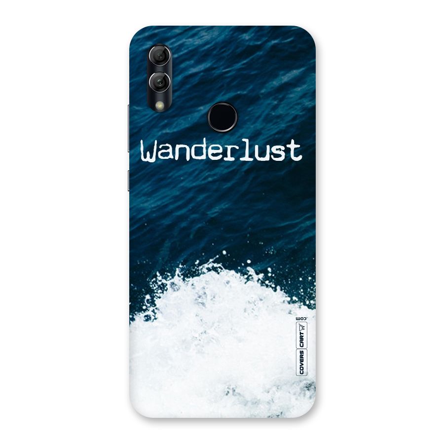 Ocean Wanderlust Back Case for Honor 10 Lite