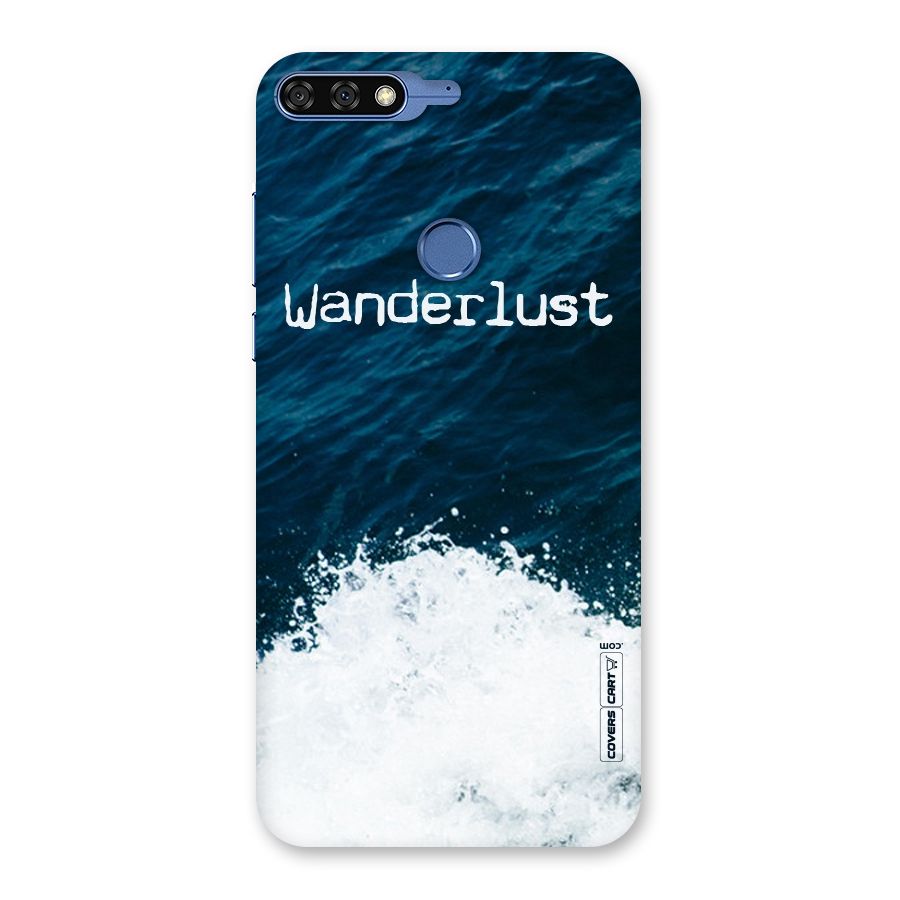 Ocean Wanderlust Back Case for Honor 7C