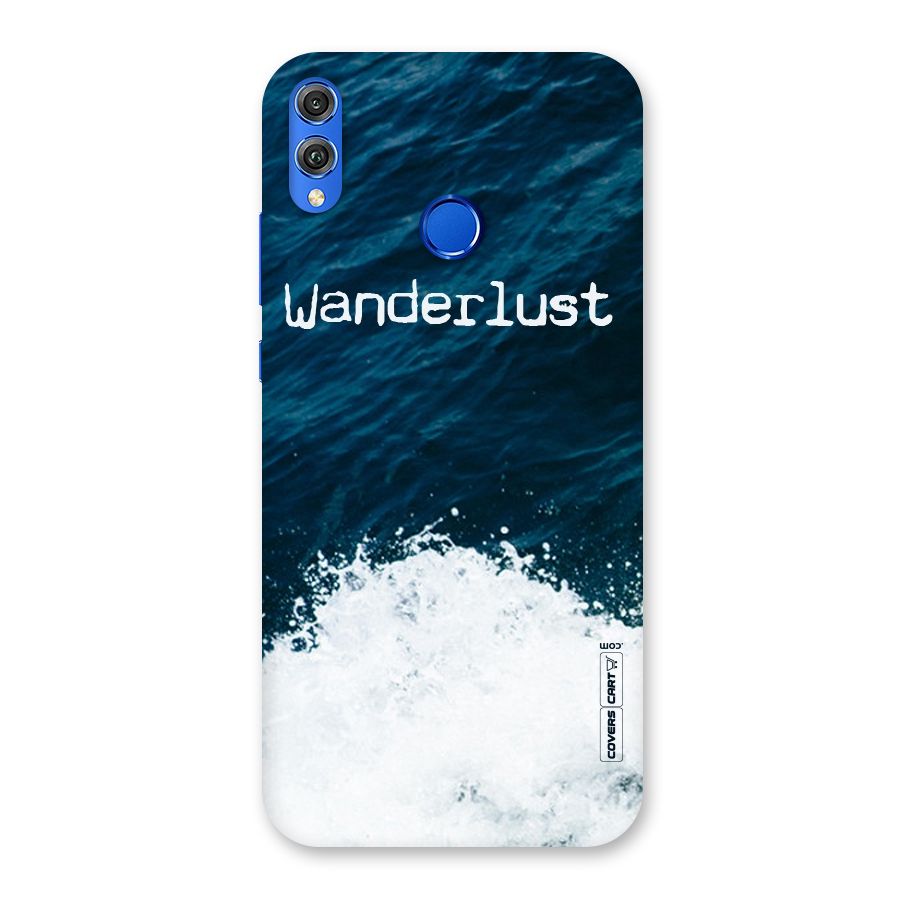 Ocean Wanderlust Back Case for Honor 8X