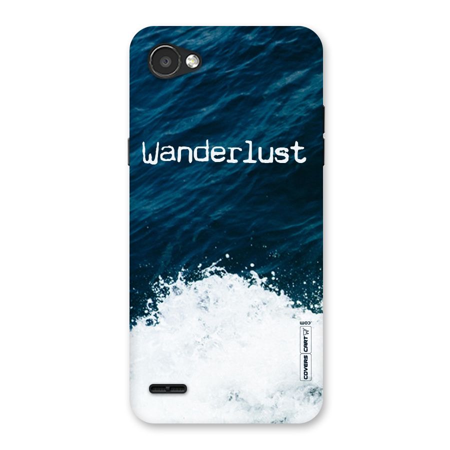 Ocean Wanderlust Back Case for LG Q6