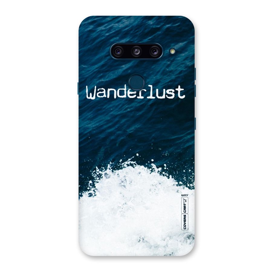 Ocean Wanderlust Back Case for LG  V40 ThinQ