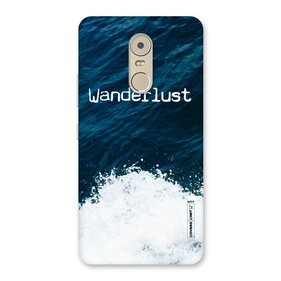 Ocean Wanderlust Back Case for Lenovo K6 Note