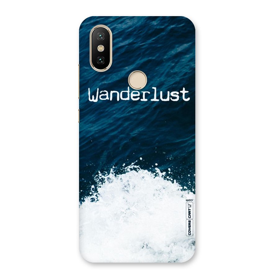 Ocean Wanderlust Back Case for Mi A2