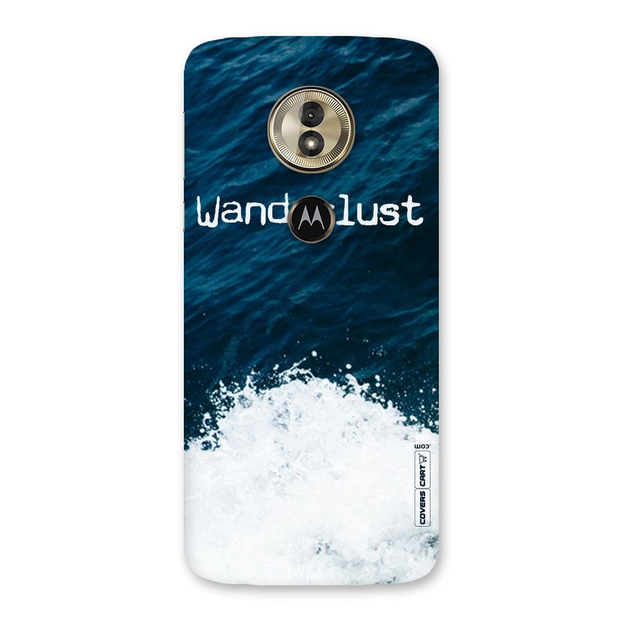 Ocean Wanderlust Back Case for Moto G6 Play