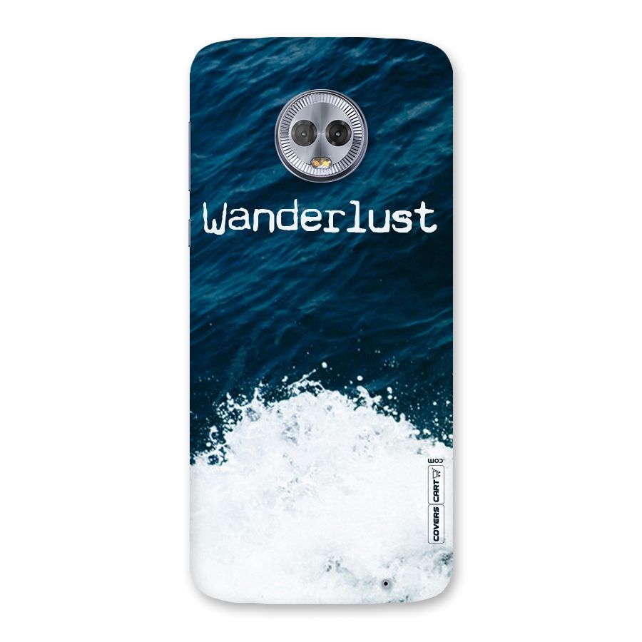 Ocean Wanderlust Back Case for Moto G6 Plus