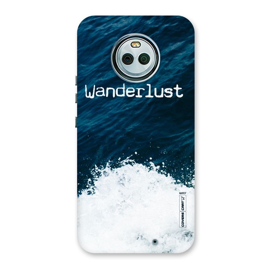 Ocean Wanderlust Back Case for Moto X4